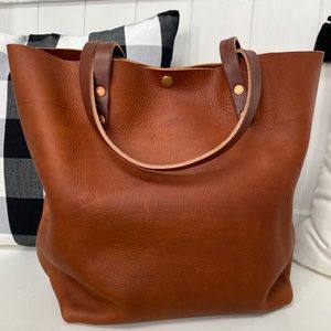 KMM & CO CYPRESS Full grain leather tote